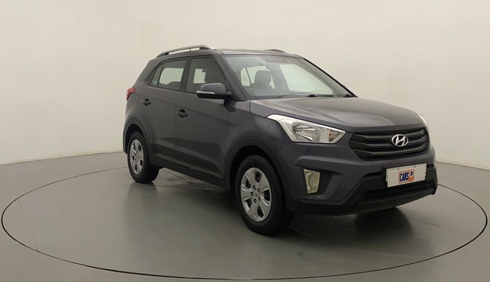 2017 Hyundai Creta E PLUS 1.6 PETROL, Petrol, Manual, 77,926 km, Right Front Diagonal