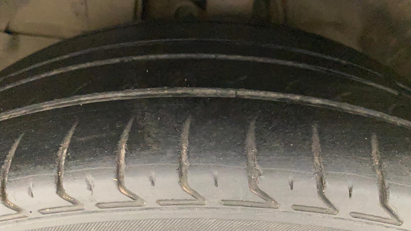 2019 Honda City 1.5L I-DTEC VX, Diesel, Manual, 1,12,187 km, Left Front Tyre Tread