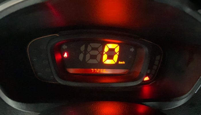 2019 Renault Kwid CLIMBER 1.0, Petrol, Manual, 77,241 km, Odometer Image