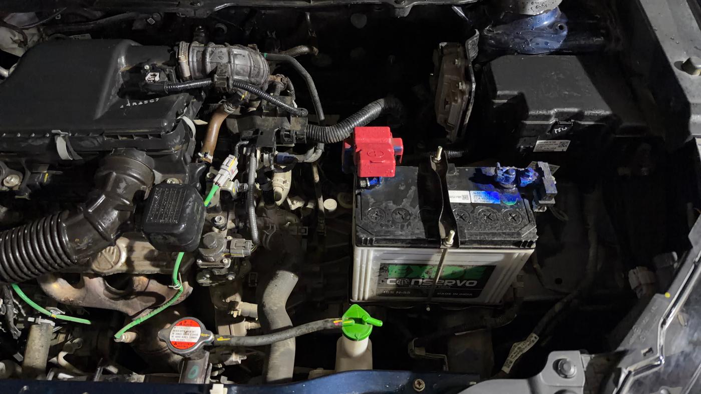 2024 Maruti Grand Vitara SIGMA SMART HYBRID, Petrol, Manual, 9,176 km, Engine View - Left
