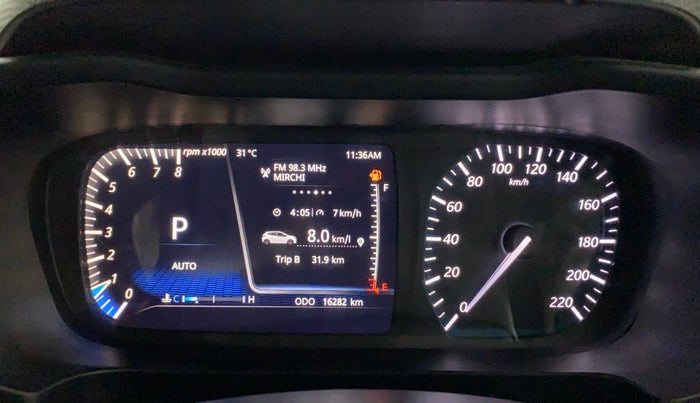 2022 Tata ALTROZ XZA, Petrol, Automatic, 16,291 km, Odometer Image