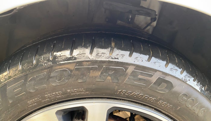 2023 Tata ALTROZ XZ PLUS PETROL, Petrol, Manual, 10,089 km, Left Front Tyre Tread