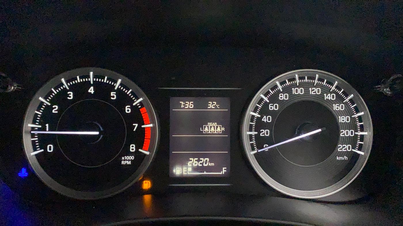 2026 Maruti Baleno SIGMA PETROL 1.2, Petrol, Manual, 2,615 km, Odometer Image