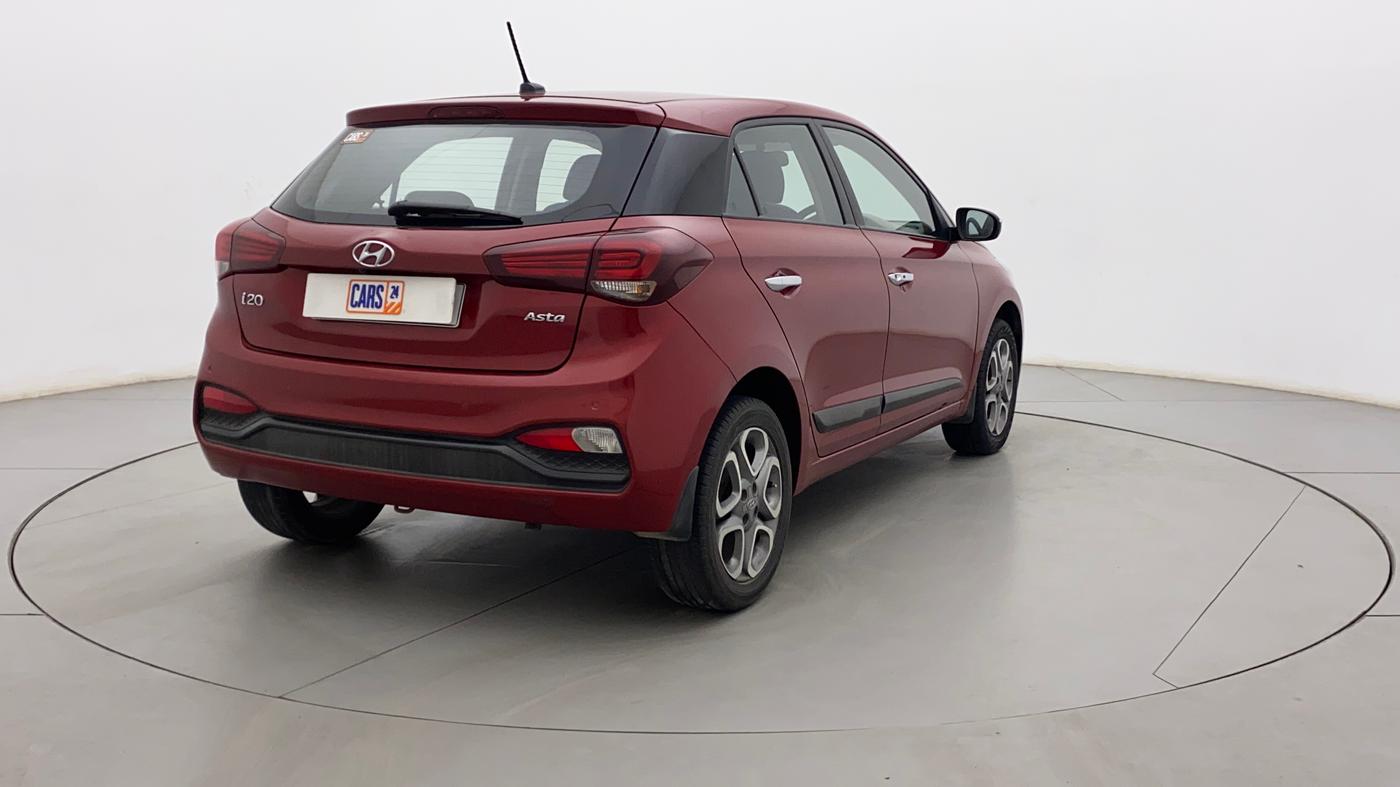 2019 Hyundai Elite i20 ASTA 1.2 (O), Petrol, Manual, 66,880 km, Right Back Diagonal