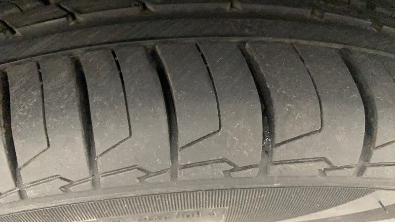 2019 Hyundai Elite i20 ASTA 1.2 (O), Petrol, Manual, 66,880 km, Right Front Tyre Tread