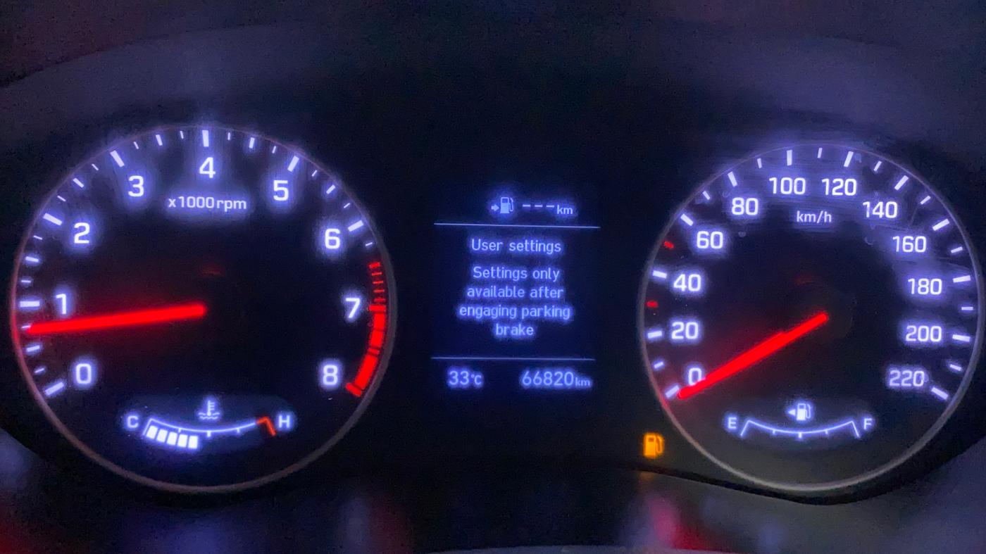 2019 Hyundai Elite i20 ASTA 1.2 (O), Petrol, Manual, 66,880 km, Odometer Image