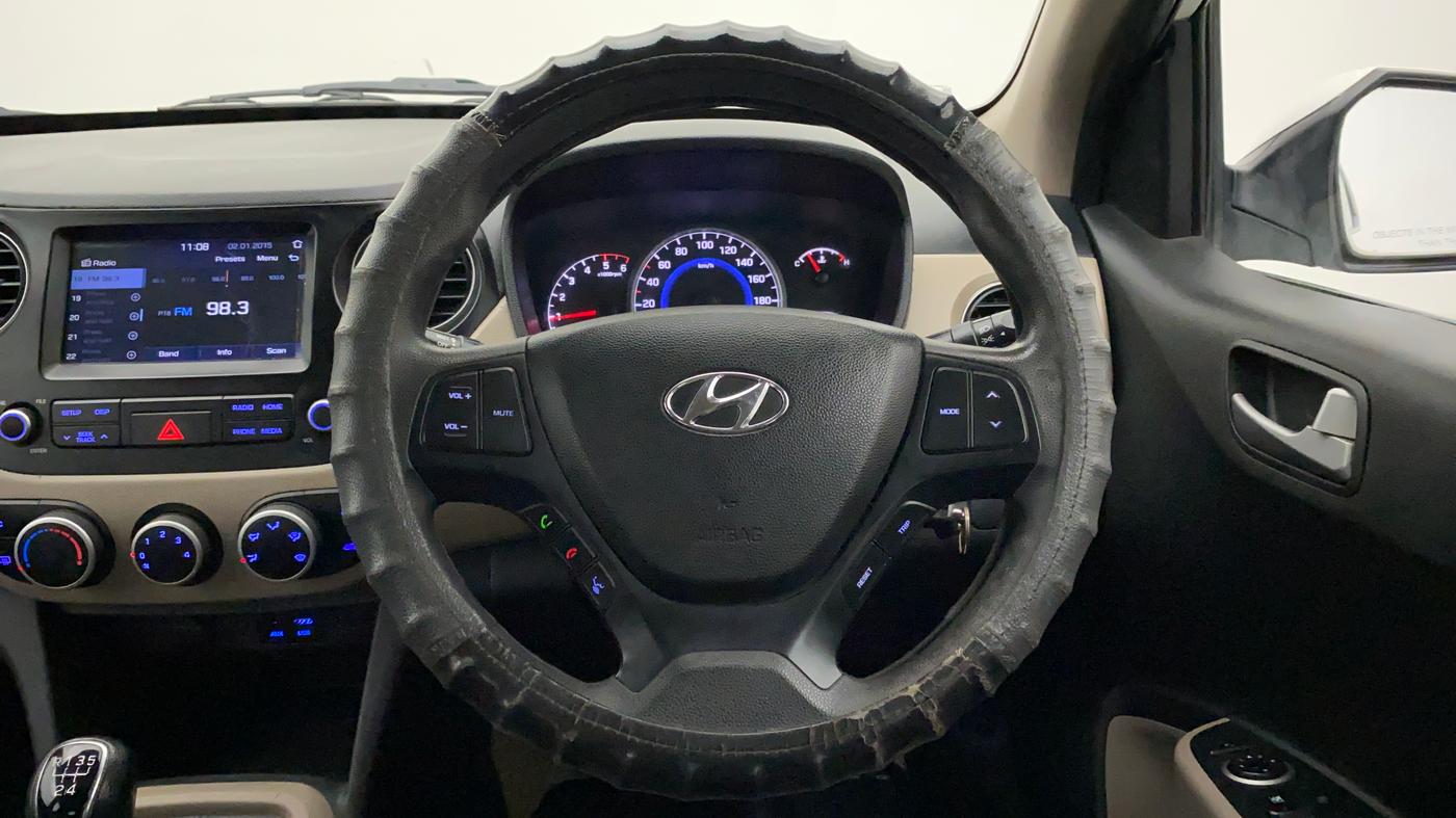 2018 Hyundai Grand i10 SPORTZ U2 1.2 CRDI, Diesel, Manual, 58,922 km, Steering Wheel Close Up