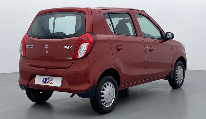 2013 Maruti Alto 800 LXI, Petrol, Manual, 3,904 km, Right Back Diagonal (45- Degree) View