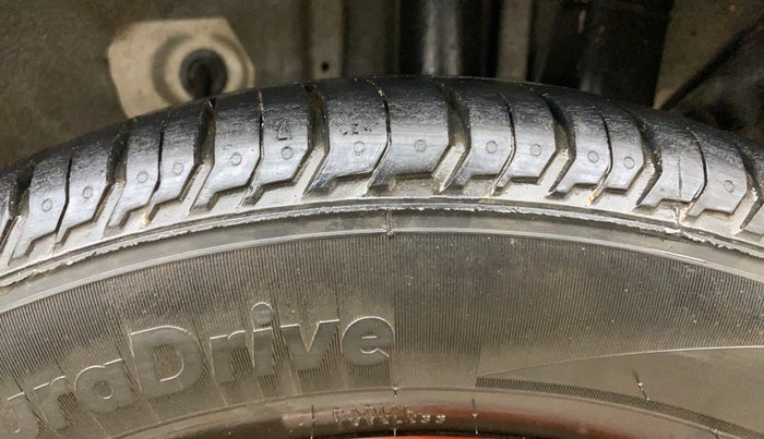 2017 Hyundai Elite i20 ASTA 1.4 CRDI, Diesel, Manual, 68,595 km, Left Rear Tyre Tread