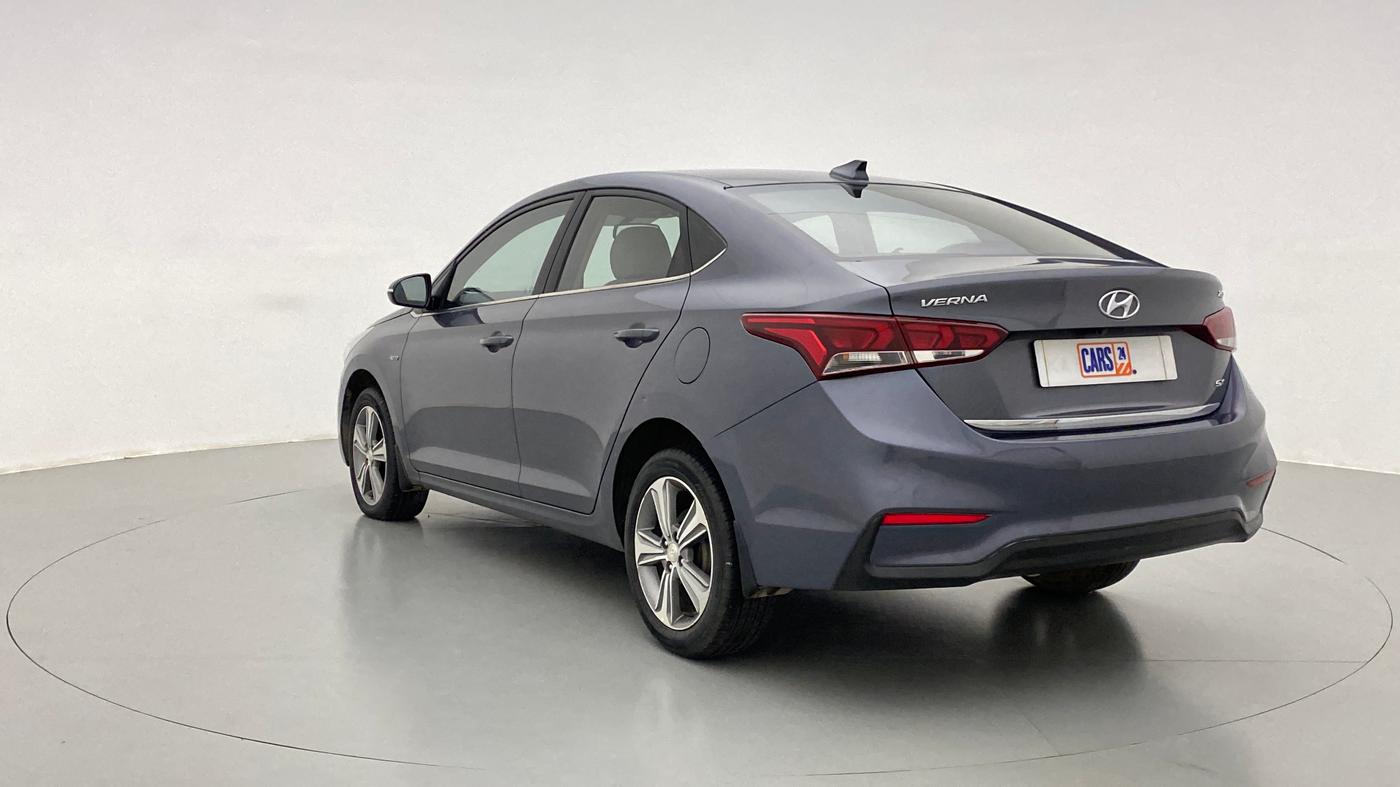 2017 Hyundai Verna 1.6 CRDI SX + AT, Diesel, Automatic, 91,968 km, Left Back Diagonal
