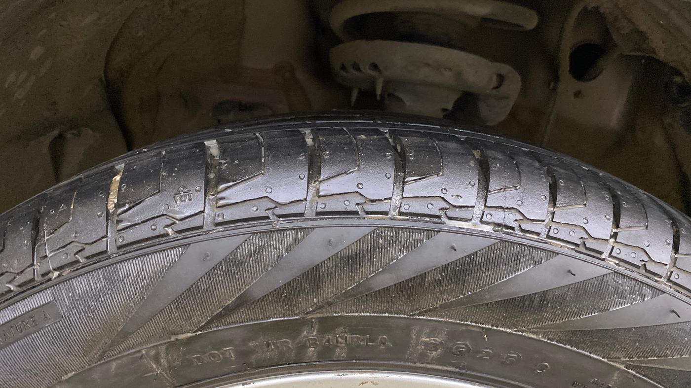 2023 Hyundai Creta SX EXECUTIVE 1.5 PETROL, Petrol, Manual, 52,215 km, Left Front Tyre Tread