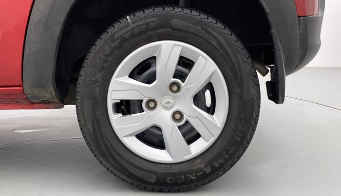 2016 Renault Kwid RXT, Petrol, Manual, 32,996 km, Left Rear Wheel
