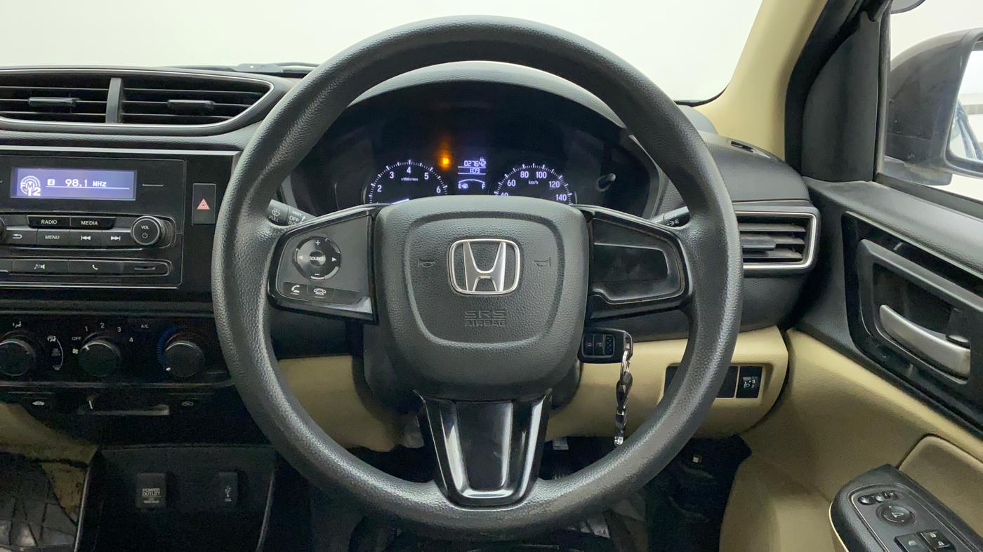 2021 Honda Amaze 1.2L I-VTEC S, Petrol, Manual, 28,250 km, Steering Wheel Close Up
