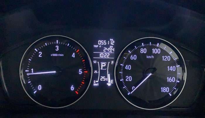 2019 Honda Amaze 1.5L I-DTEC VX CVT, Diesel, Automatic, 55,377 km, Odometer Image