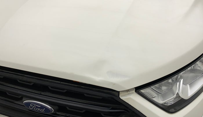 2018 Ford Ecosport AMBIENTE 1.5L DIESEL, Diesel, Manual, 37,750 km, Bonnet (hood) - Slightly dented