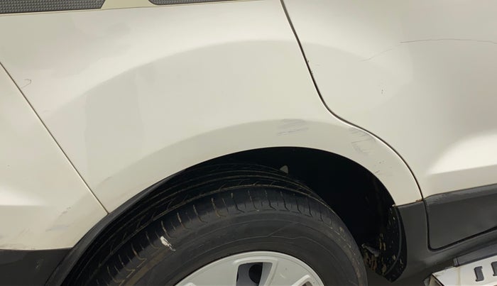 2018 Ford Ecosport AMBIENTE 1.5L DIESEL, Diesel, Manual, 37,750 km, Right quarter panel - Slightly dented