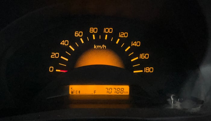 2017 Maruti Wagon R 1.0 LXI CNG, CNG, Manual, 70,776 km, Odometer Image