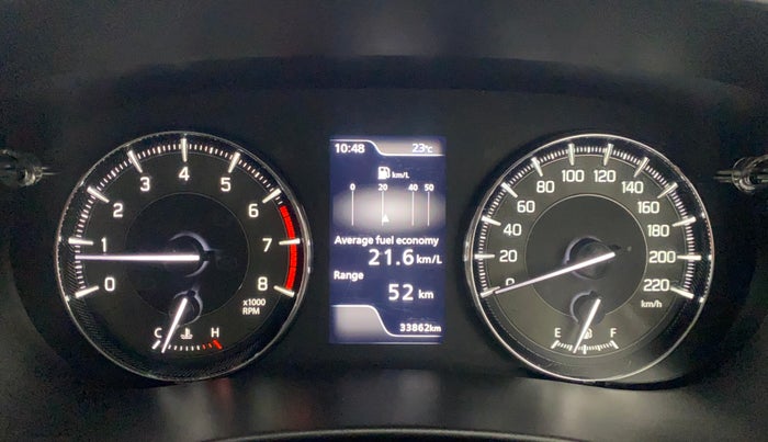 2024 Toyota Glanza G, Petrol, Manual, 33,862 km, Odometer Image