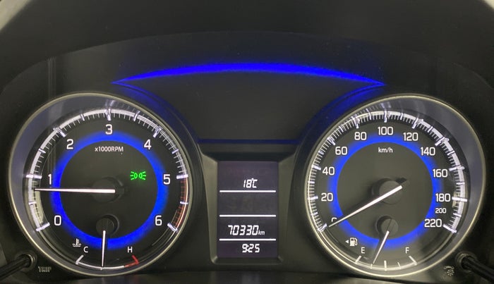 2016 Maruti Baleno DELTA DIESEL 1.3, Diesel, Manual, 70,367 km, Odometer Image
