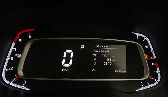 2020 KIA SONET GTX PLUS 1.5 AT, Diesel, Automatic, 38,492 km, Odometer Image