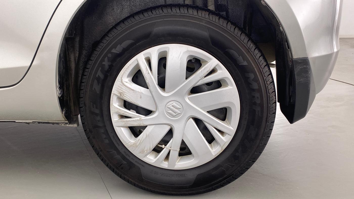 2017 Maruti Swift VXI D, Petrol, Manual, 58,050 km, Left Rear Wheel