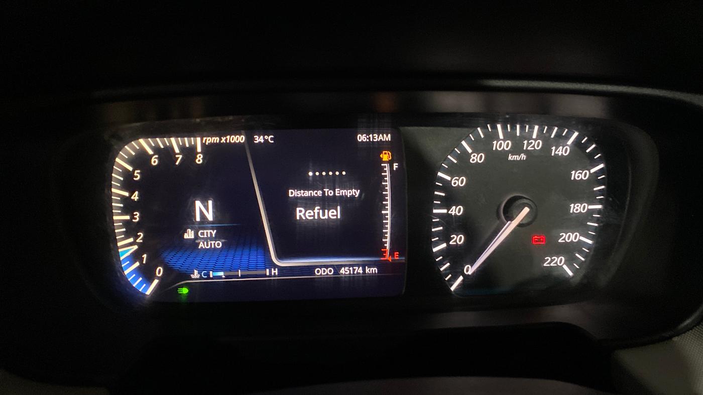 2023 Tata PUNCH CREATIVE  AMT, Petrol, Automatic, 45,170 km, Odometer Image