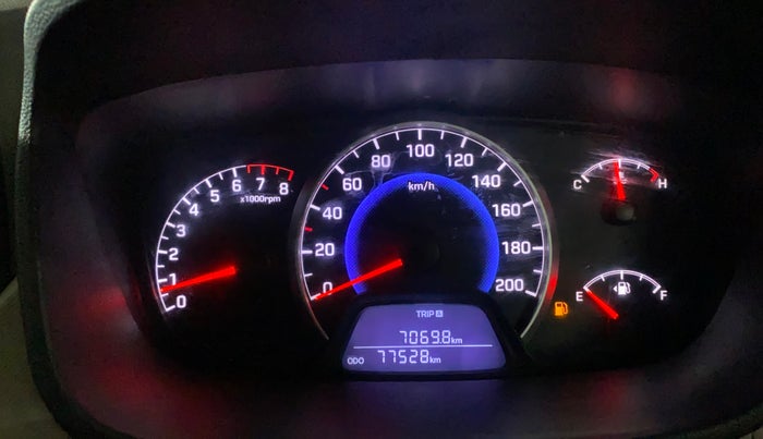 2016 Hyundai Grand i10 MAGNA 1.2 KAPPA VTVT, Petrol, Manual, 77,523 km, Odometer Image