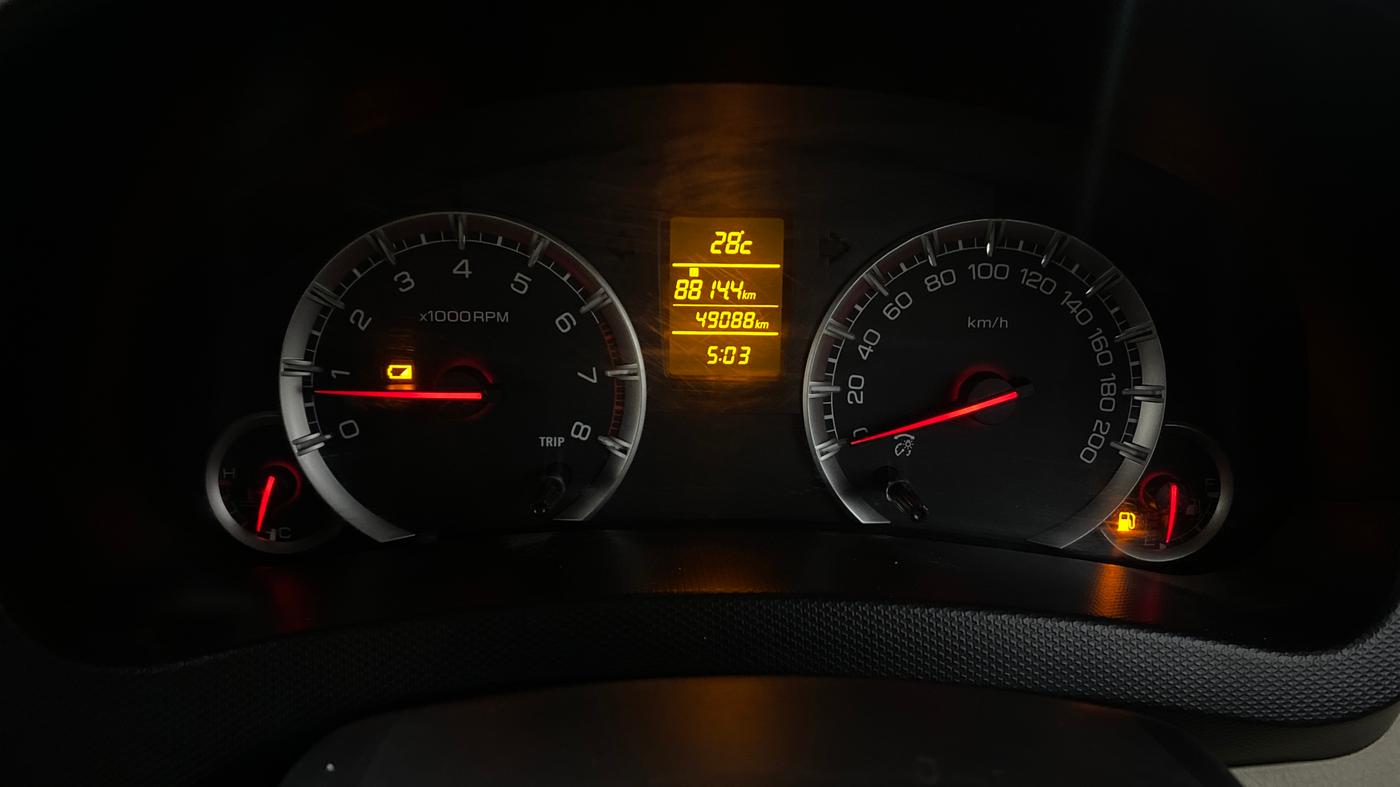 2015 Maruti Swift Dzire ZXI, Petrol, Manual, 49,087 km, Odometer Image