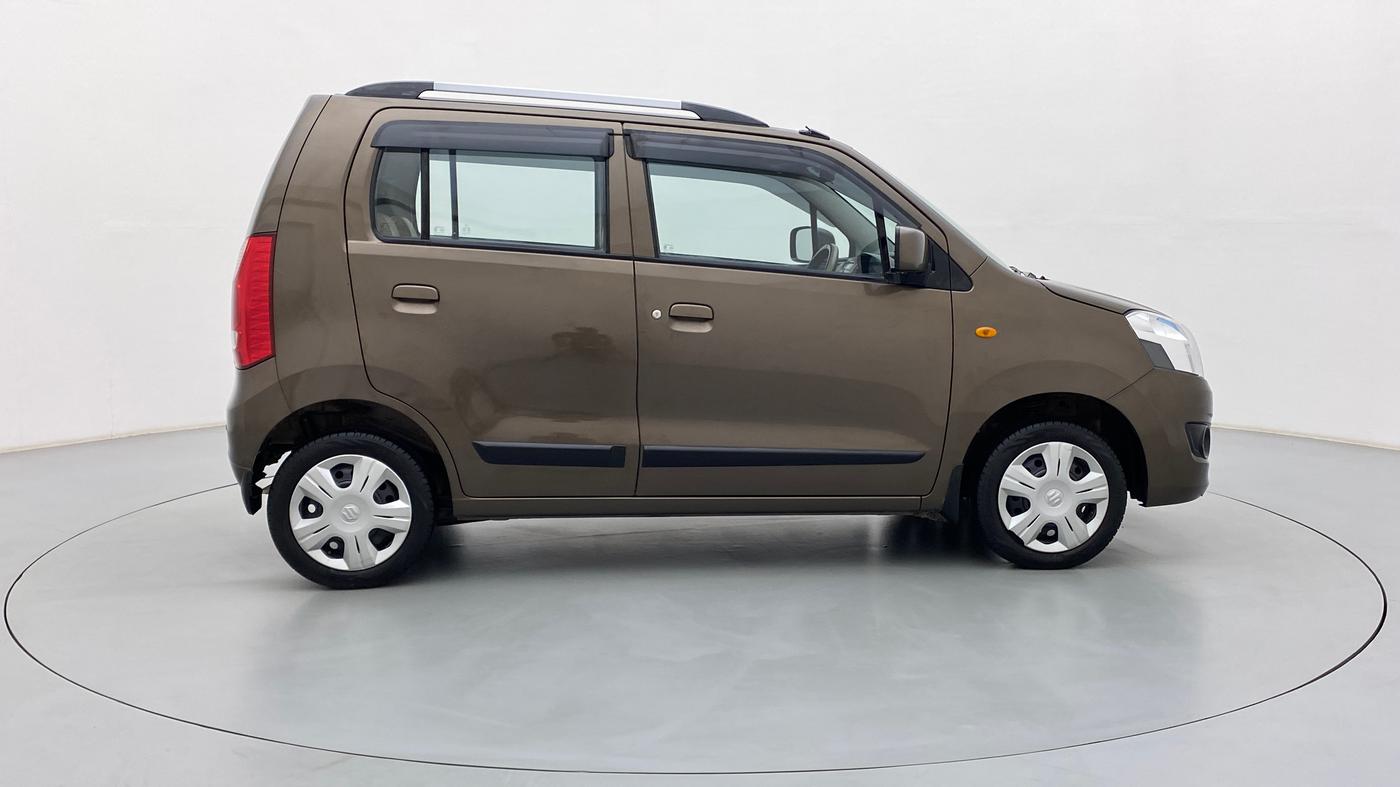 2017 Maruti Wagon R 1.0 VXI, Petrol, Manual, 52,948 km, Right Side View
