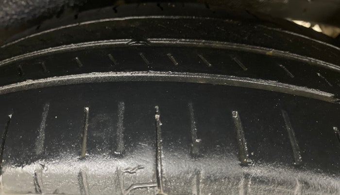 2017 Maruti Wagon R 1.0 VXI + (O) AMT, Petrol, Automatic, 77,337 km, Left Rear Tyre Tread