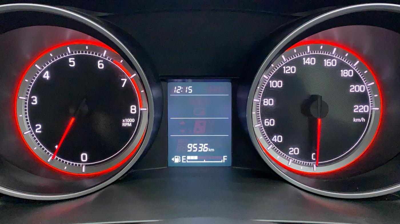 2022 Maruti Swift VXI, Petrol, Manual, 9,535 km, Odometer Image