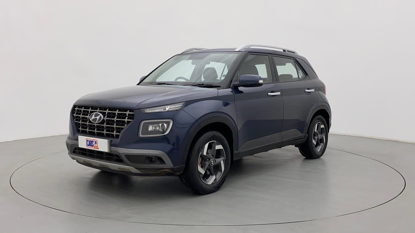 2019 Hyundai VENUE SX(O) CRDi, Diesel, Manual, 55,828 km, Left Front Diagonal