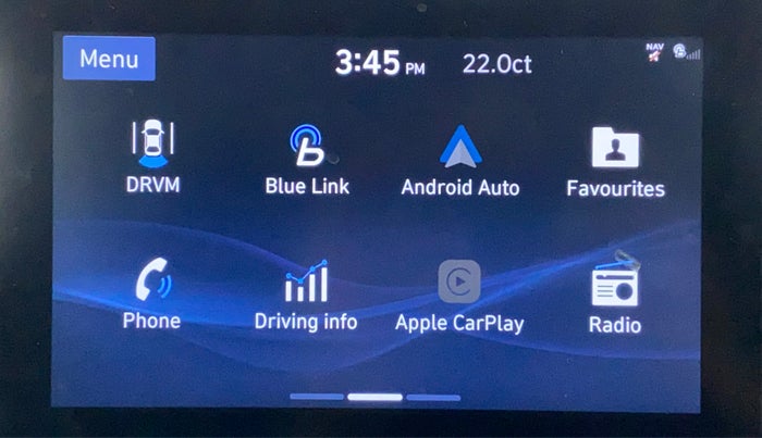 2019 Hyundai VENUE SX(O) CRDi, Diesel, Manual, 55,828 km, Infotainment System