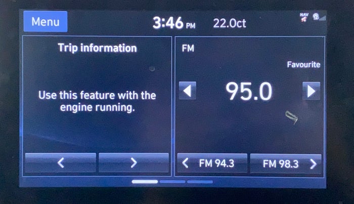 2019 Hyundai VENUE SX(O) CRDi, Diesel, Manual, 55,828 km, Touchscreen Infotainment System