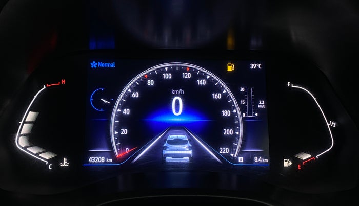 2022 Renault Kiger RXZ MT DUAL TONE, Petrol, Manual, 43,205 km, Odometer Image