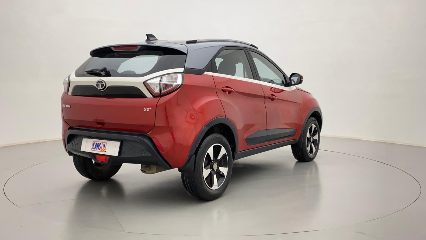 2018 Tata NEXON XZ+ 1.2 DUAL TONE, Petrol, Manual, 43,864 km, Right Back Diagonal