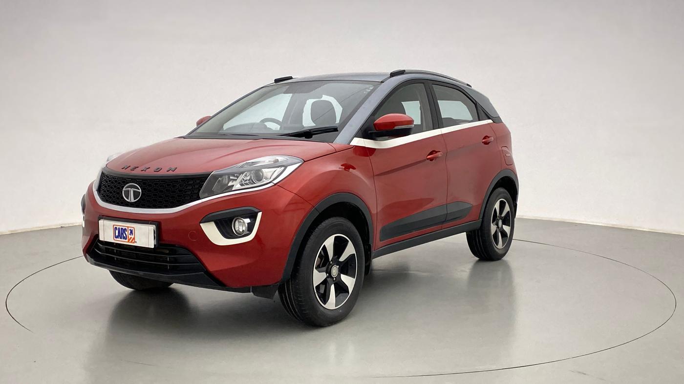 2018 Tata NEXON XZ+ 1.2 DUAL TONE, Petrol, Manual, 43,864 km, Left Front Diagonal