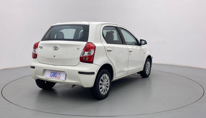 2014 Toyota Etios Liva G, Petrol, Manual, 45,164 km, Right Back Diagonal