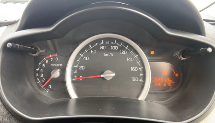 2016 Maruti Celerio VXI AMT, Petrol, Automatic, 1,22,562 km, Odometer Image