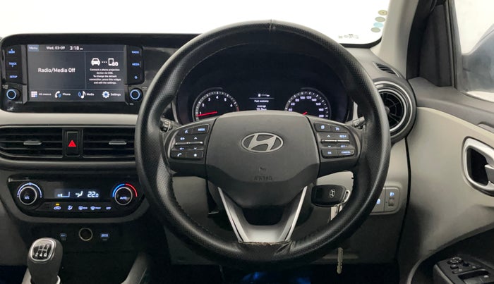 2023 Hyundai GRAND I10 NIOS SPORTZ 1.2 KAPPA VTVT, Petrol, Manual, 34,499 km, Steering Wheel Close Up