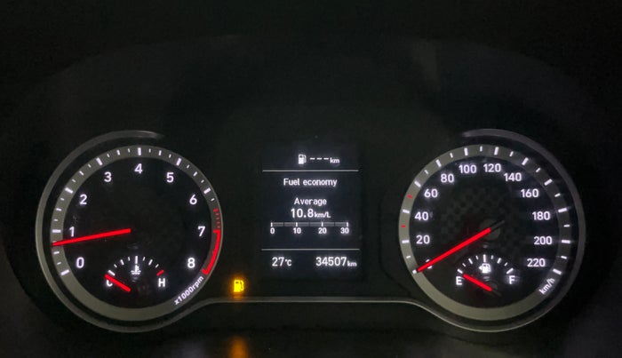 2023 Hyundai GRAND I10 NIOS SPORTZ 1.2 KAPPA VTVT, Petrol, Manual, 34,499 km, Odometer Image