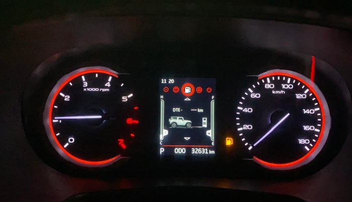 2021 Mahindra Thar LX PETROL HT 4WD AT, Petrol, Automatic, 32,630 km, Odometer Image