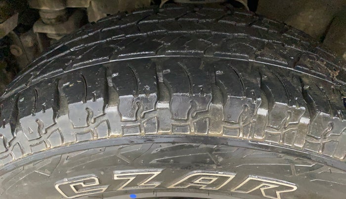 2021 Mahindra Thar LX PETROL HT 4WD AT, Petrol, Automatic, 32,630 km, Left Front Tyre Tread