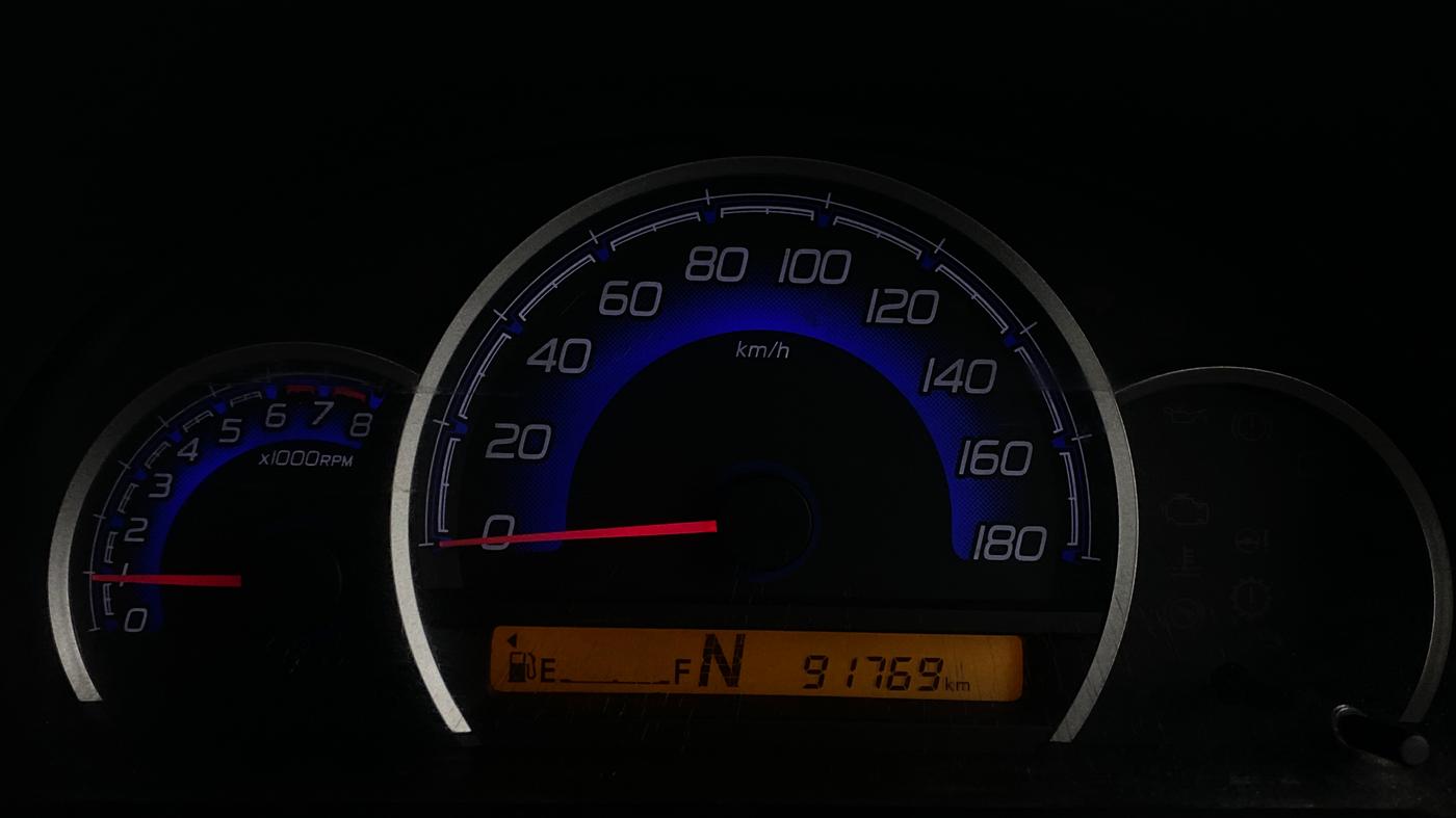 2018 Maruti Wagon R 1.0 VXI (O) AMT, Petrol, Automatic, 91,765 km, Odometer Image