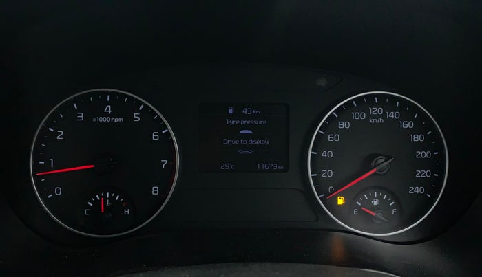 2020 KIA SELTOS HTX 1.5 PETROL, Petrol, Manual, 11,669 km, Odometer Image