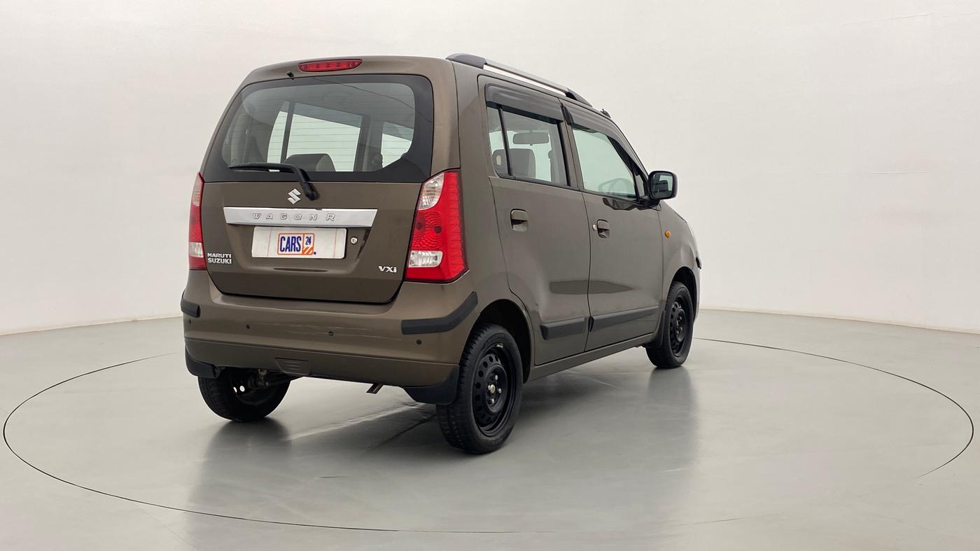 2017 Maruti Wagon R 1.0 VXI, Petrol, Manual, 11,997 km, Right Back Diagonal