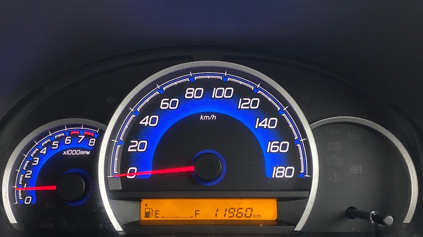 2017 Maruti Wagon R 1.0 VXI, Petrol, Manual, 11,997 km, Odometer Image