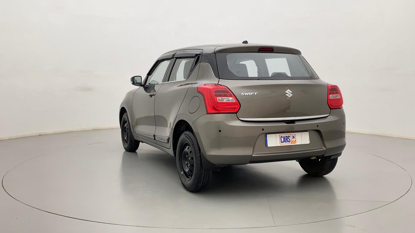 2019 Maruti Swift VXI AMT D, Petrol, Automatic, 21,688 km, Left Back Diagonal