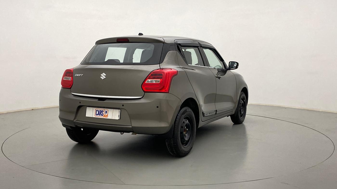 2019 Maruti Swift VXI AMT D, Petrol, Automatic, 21,688 km, Right Back Diagonal