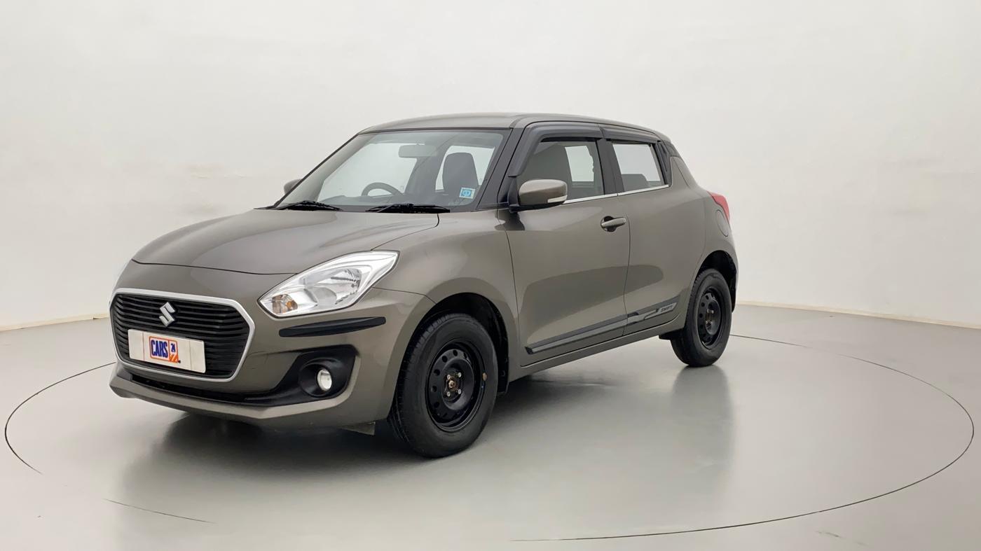 2019 Maruti Swift VXI AMT D, Petrol, Automatic, 21,688 km, Left Front Diagonal